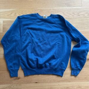 Vintage Blue Crewneck Sweatshirt